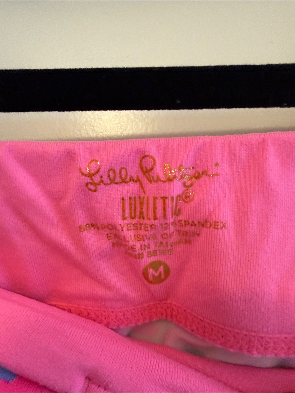 Lilly Pulitzer Hot Pink Luxletic Leggings - Picture 2 of 4